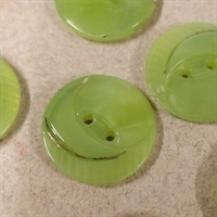 lysegrøn glas knap gamle knapper genbrug